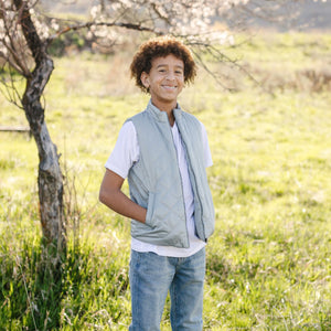 Stay-Weighted Puffer Vest