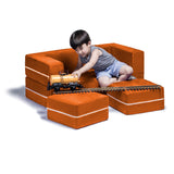Zipline Convertible Loveseat