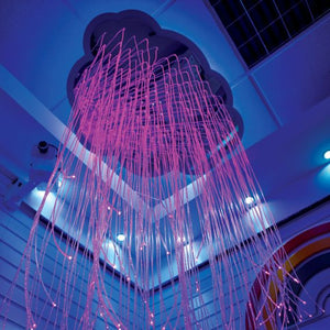 Fiber Optic Rain Cloud