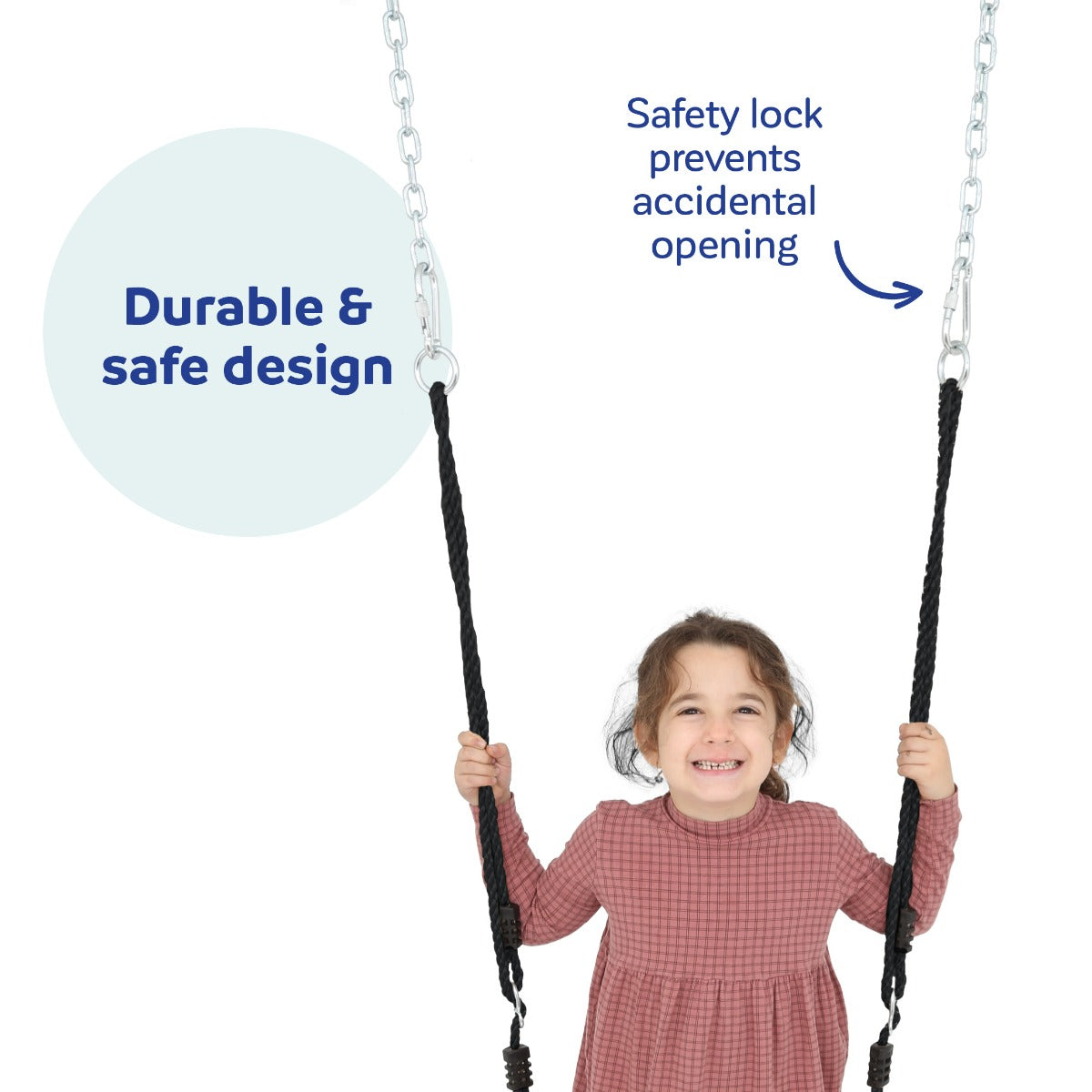 Height Adjustable Swing Chain Hardware