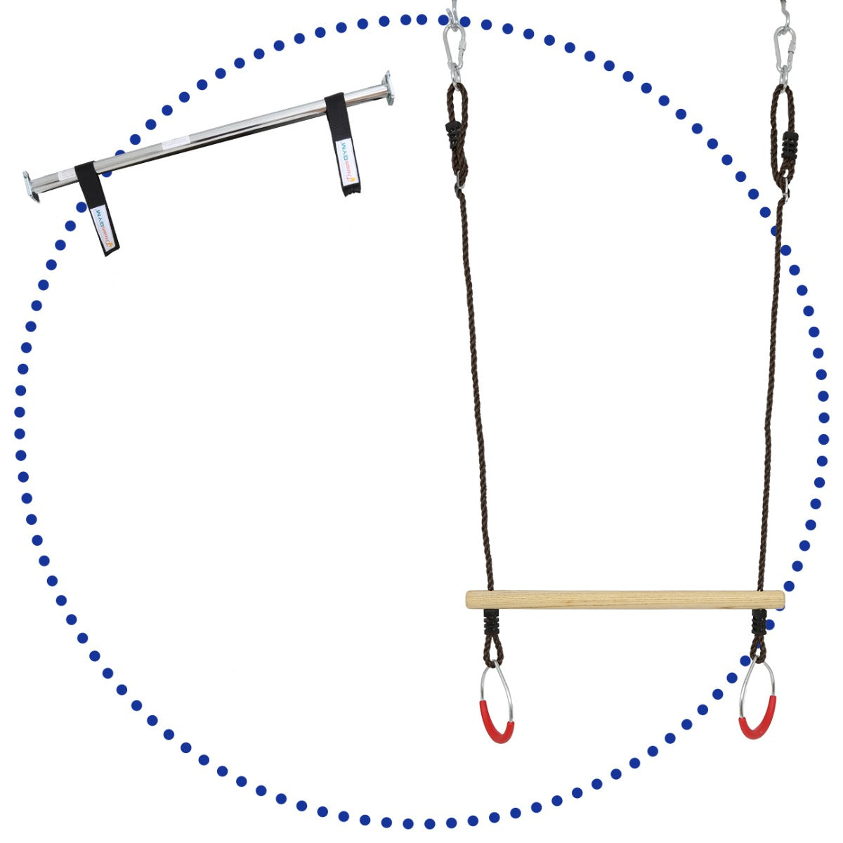 Doorway Bar with Straps