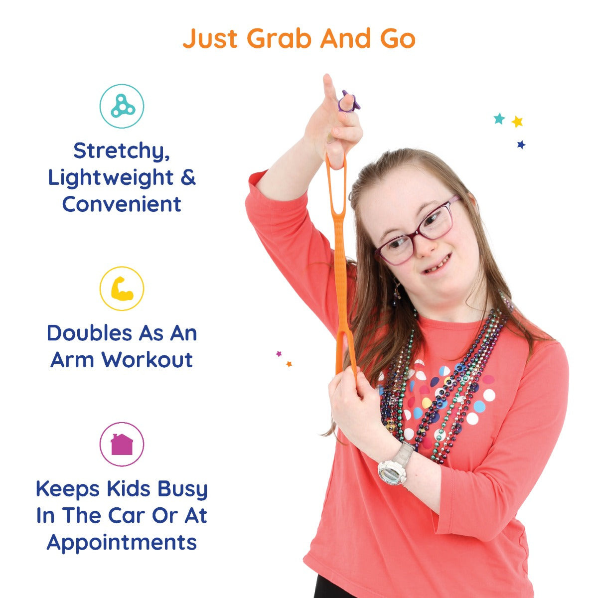 Stretch Me Chair Fidget- Set of 2