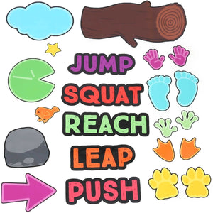 Sensory Pathway Decals - Forest Friends