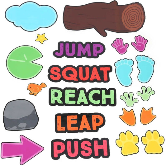 Sensory Pathway Decals - Forest Friends