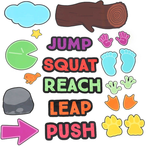 Sensory Pathway Decals - Forest Friends