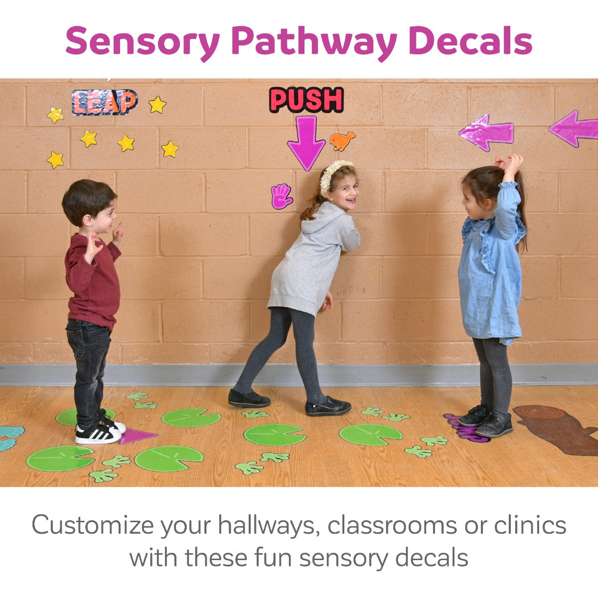 Sensory Pathway Decals - Forest Friends