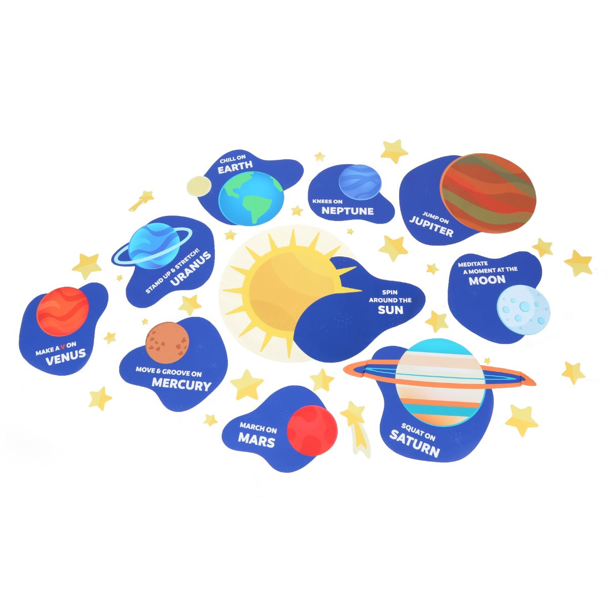 Sensory Pathway Decals - Solar System