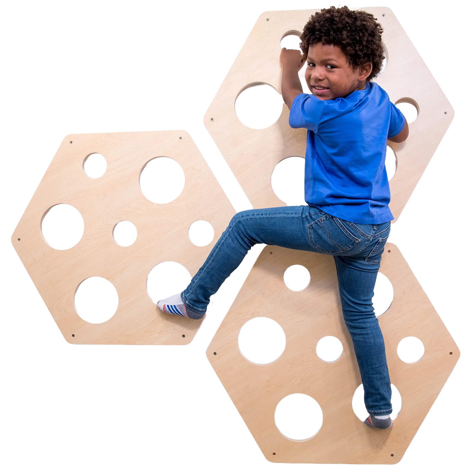 Honeycomb Climbing Panels - Set of 3