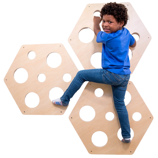 Honeycomb Climbing Panels - Set of 3