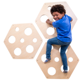 Honeycomb Climbing Panels - Set of 3