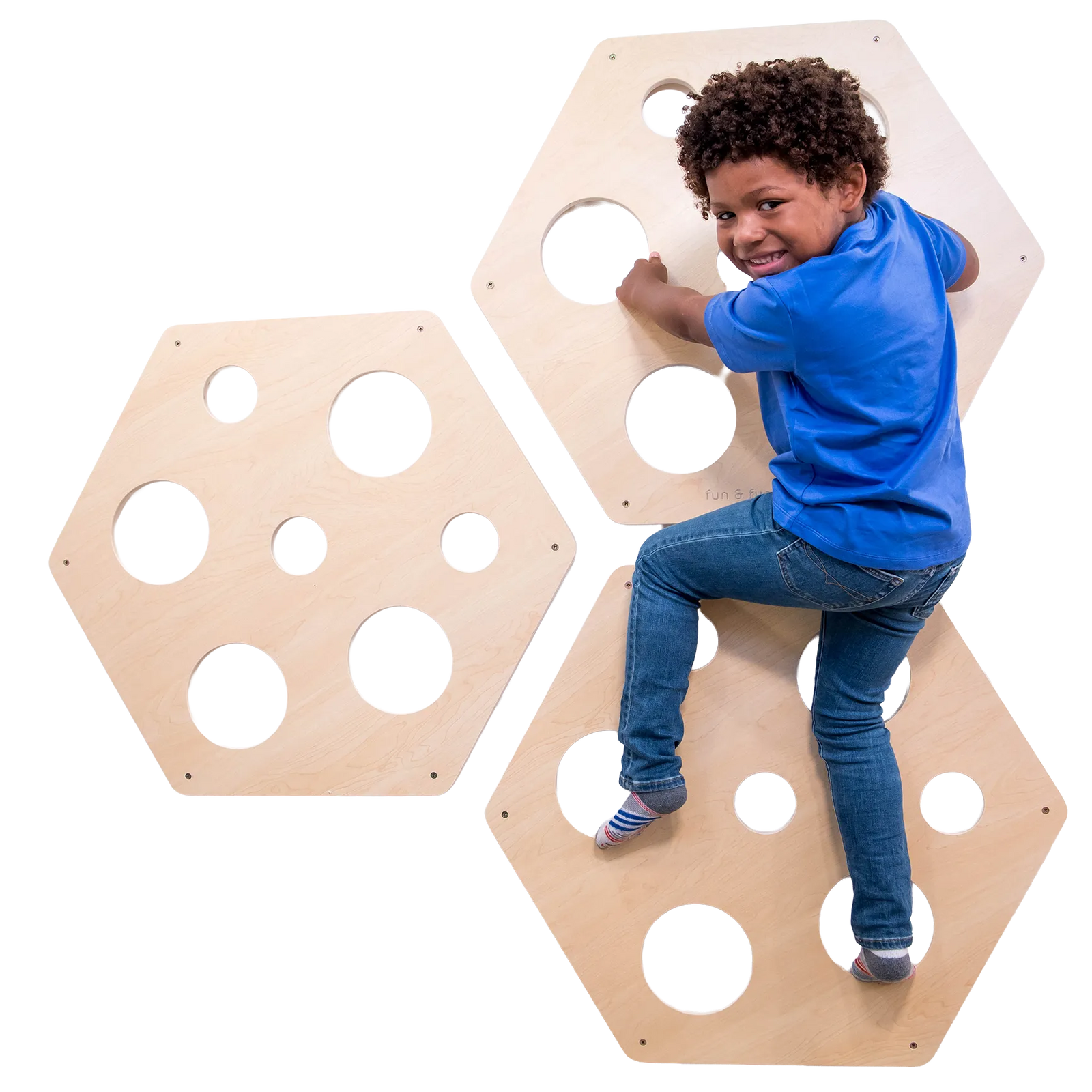 Honeycomb Climbing Panels - Set of 3