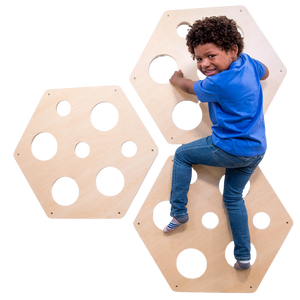 Honeycomb Climbing Panels - Set of 3