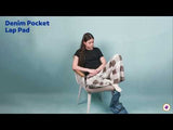 Denim Pocket Lap Pad