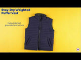 Stay-Dry Weighted Puffer Vest