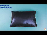 Weighted Sequin Pillow
