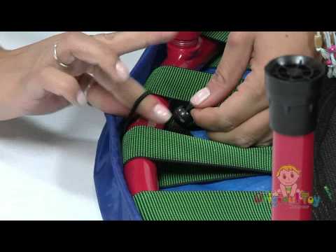 Fold-and-Go Trampoline