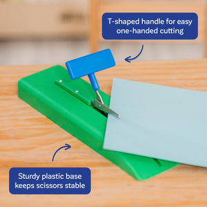 Mounted Table Top Scissor - Plastic Base