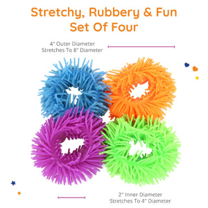 Sensory Fringe-y Bracelets - Set of 4