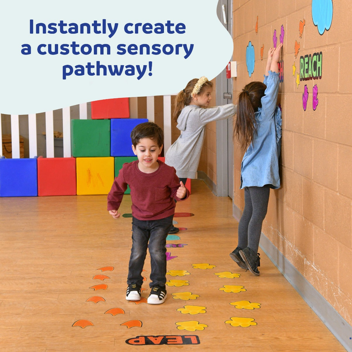 Sensory Pathway Decals - Forest Friends