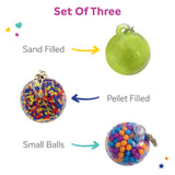 Fidget Key Chain Balls - Set of 3