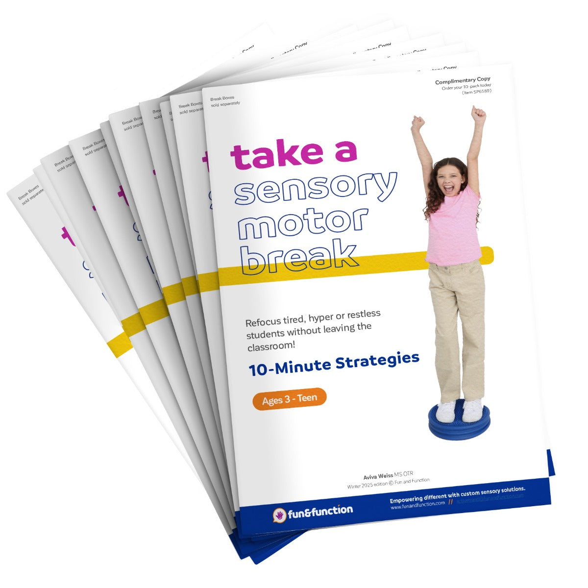 Activity Guide: Take a Sensory Motor Break (10 Pack)