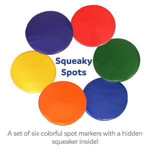 Squeaky Marking Spots - Set of 6