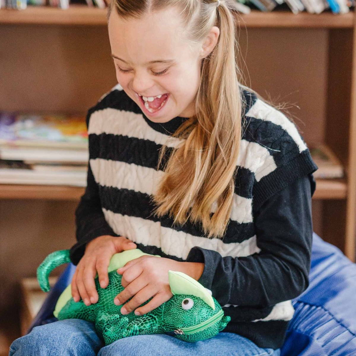 Izzy the Iguana - Weighted Stuffed Animal