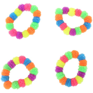 Squishy Ball Bracelets - Set of 4