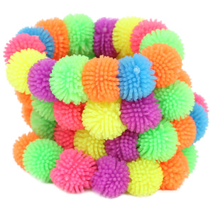 Squishy Ball Bracelets - Set of 4