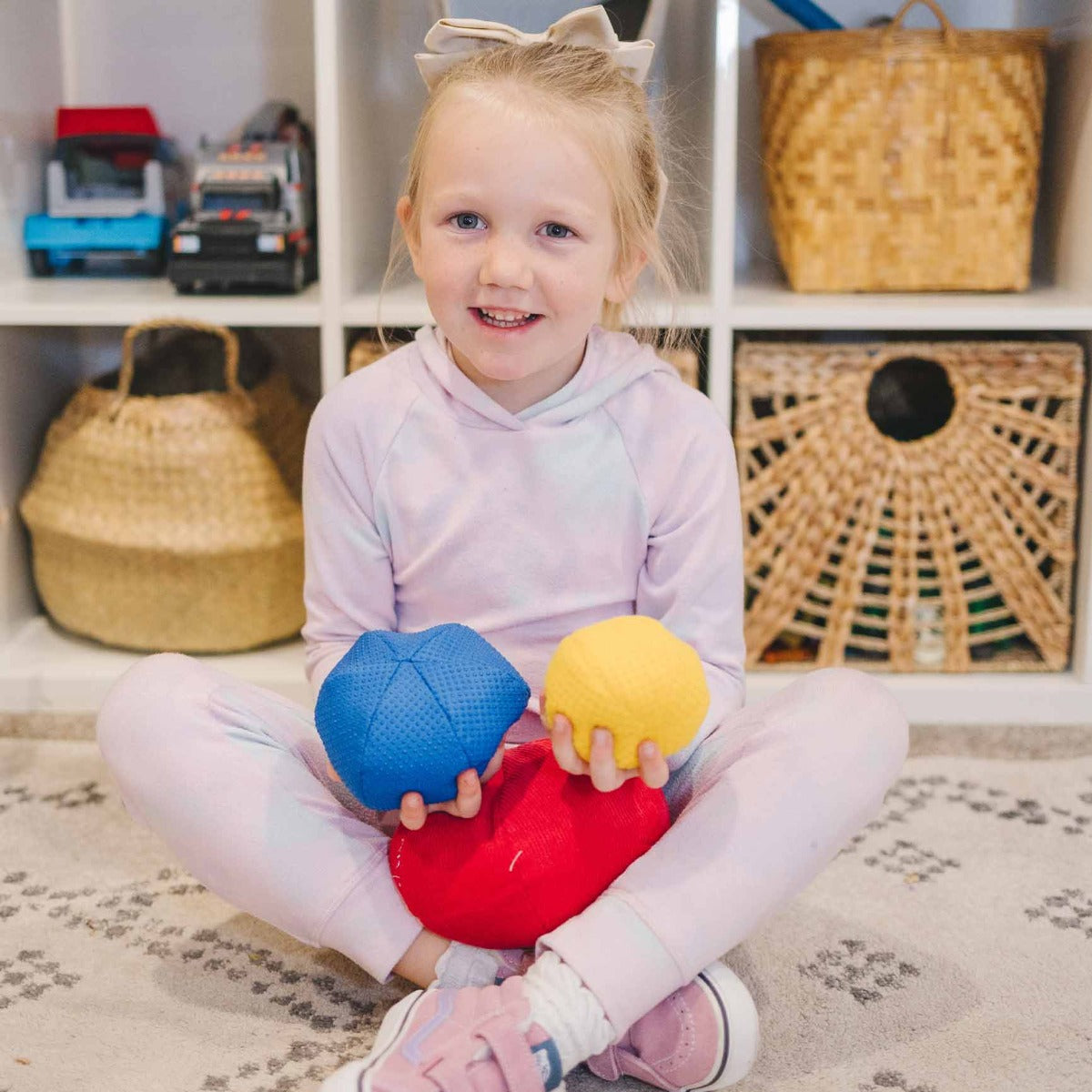 Weighted Textured Balls - Set of 3