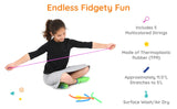 Stretchy Sensory Fidget Strings - Set of 5