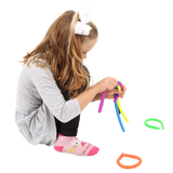 Stretchy Sensory Fidget Strings - Set of 5