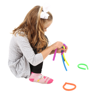 Stretchy Sensory Fidget Strings - Set of 5