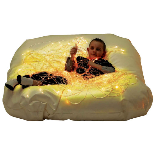 SensaSoft™ Bean Bag Cushion with Fiber Optic Strands