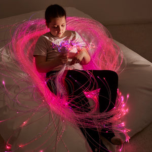 SensaSoft™ Bean Bag Cushion with Fiber Optic Strands