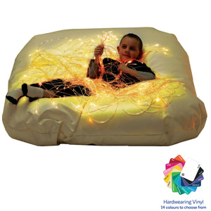SensaSoft™ Bean Bag Cushion with Fiber Optic Strands