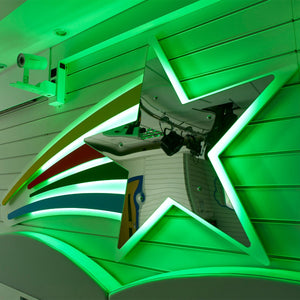 Interactive Light Up Star Panel