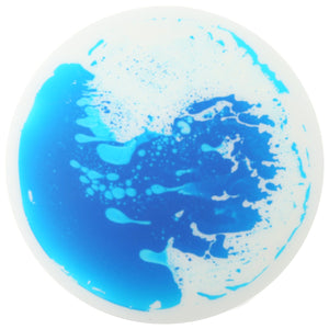 Round Gel Floor Tiles - Set of 4 - Purple, Blue, Orange, Green