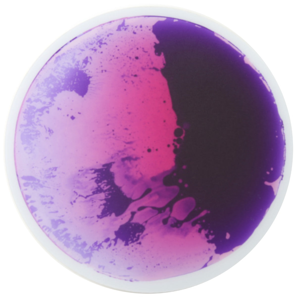 Round Gel Floor Tiles - Set of 4 - Purple, Blue, Orange, Green