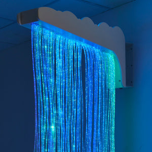 Fiber Optic Light Strands on Swing Arm