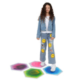 Honeycomb Gel Floor Tiles - Set of 4