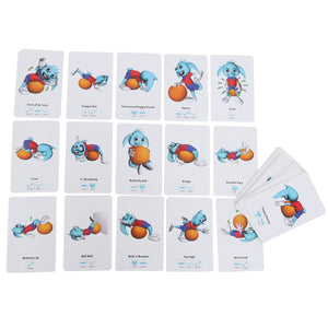 Yoga Deck for Kids on the Ball