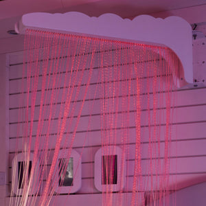 Fiber Optic Light Strands on Swing Arm