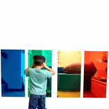 Tinted Rainbow Mirror- Set of 4
