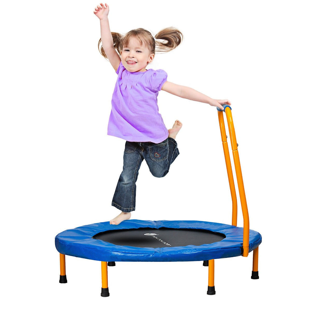 Mini Trampoline with Handlebar