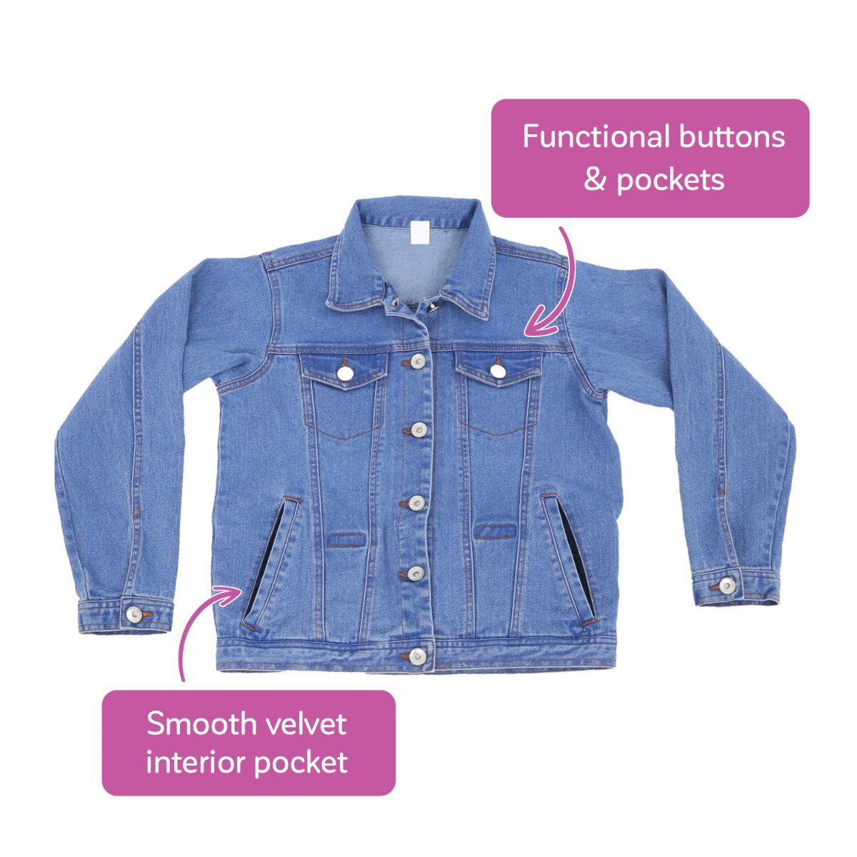 Weighted Denim  Jacket