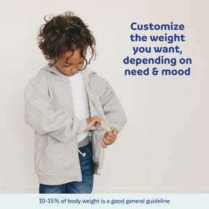 Weighted Fleece Hoodie Jacket