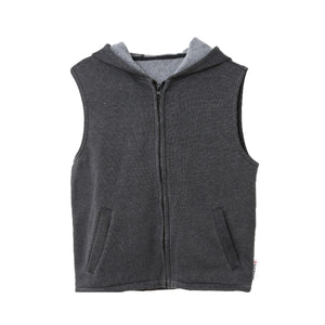 Weighted Fleece Hoodie Vest