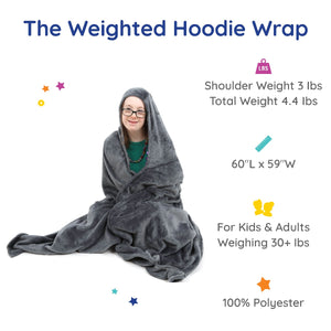 Weighted Hoodie Wrap