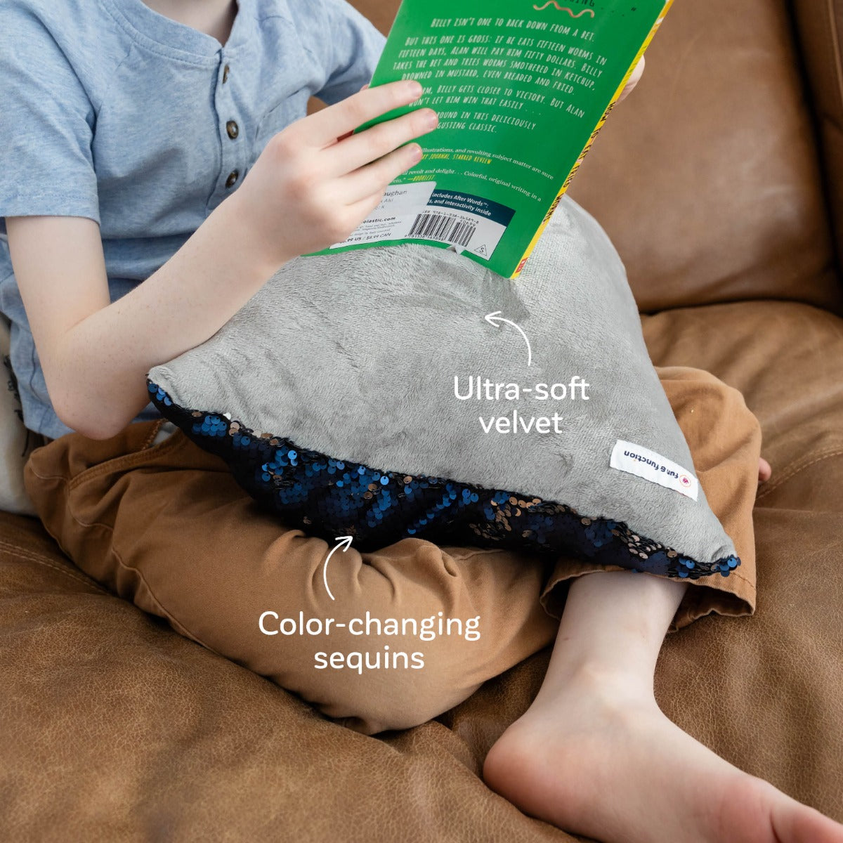 Weighted Sequin Pillow